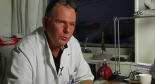 Overlæge Anders Mellemgaard fortæller om lungekræft. 2:13 min.