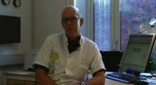 Overlæge Henrik Harling fortæller om tarmkræft. 3:04 min.